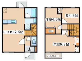 メゾン　オ　ソレイユの物件間取画像